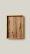 Reclaimed Wood Serving Tray with Handles